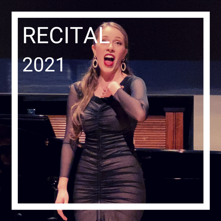 Recital 2021 website schedule photo